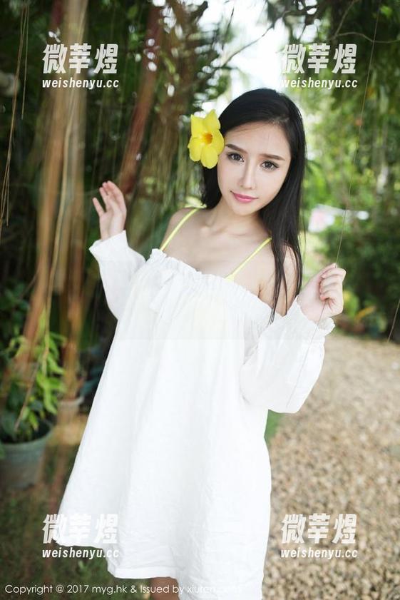 MyGirl美媛馆 - 免费瑜伽图片，徐微微mia端坐，仿佛魔法在空气中跳舞