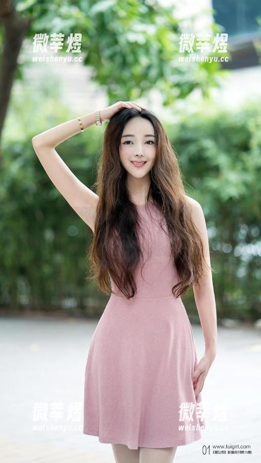TuiGirl推女郎 - 王馨瑶：原图中的学姐，已经超越了书本