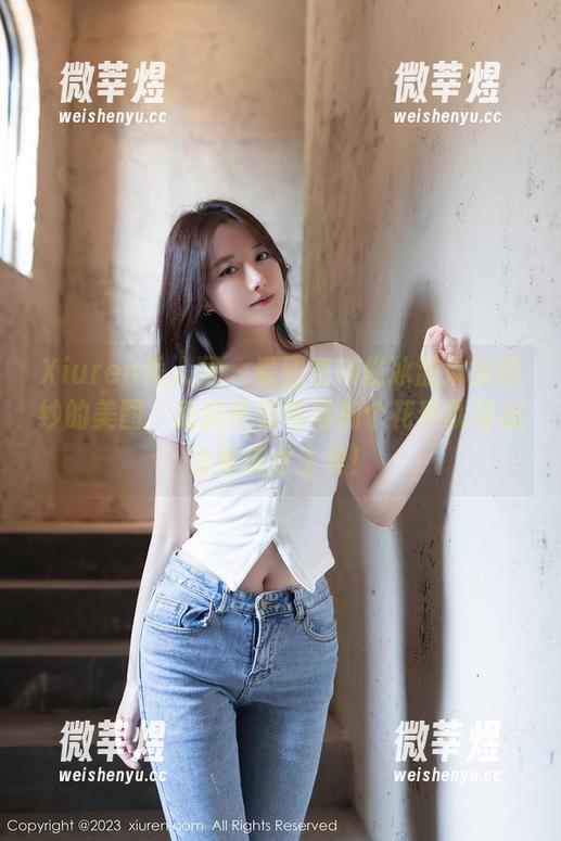 Xiuren秀人网-麦琪绫冰激淋 Xiuren秀人网 - 看到麦琪绫冰激淋穿婚纱的美图,我突然觉得再加个花环就能成为婚庆女主角!