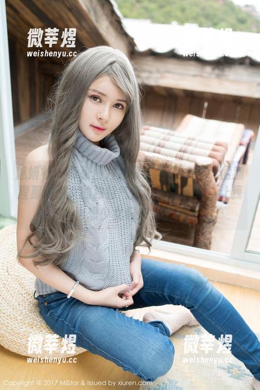 魅妍社 - 每张图片都散发着FoxYini孟狐狸那种少女的独特气质，合集看完，让我也想少女归来一把。